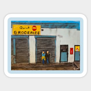 Jay & Silent Bob at the Quick Stop Sticker